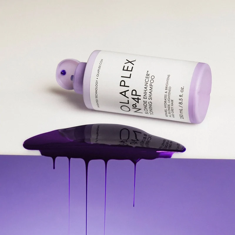 Olaplex N°4P Shampoing Blonde Enhancer Toning 250 ML