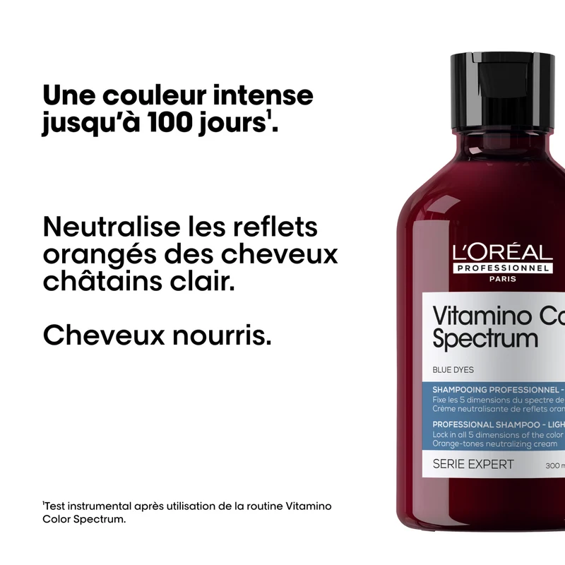 Shampoing Bleu Anti-Orange Vitamino Color Spectrum L'Oréal Professionnel 300 ML