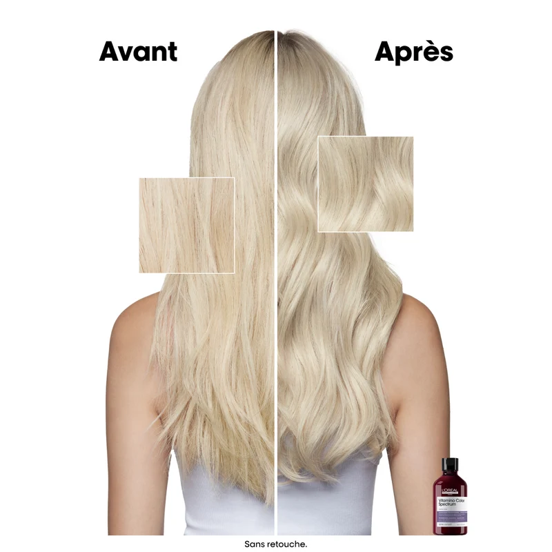 Shampoing Violet Anti-Jaune Vitamino Color Spectrum L'Oréal Professionnel 300 ML