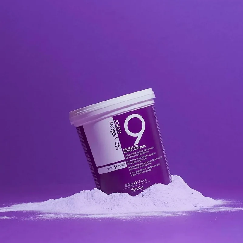 Poudre Décolorante 9 Tons No Yellow Fanola 500G