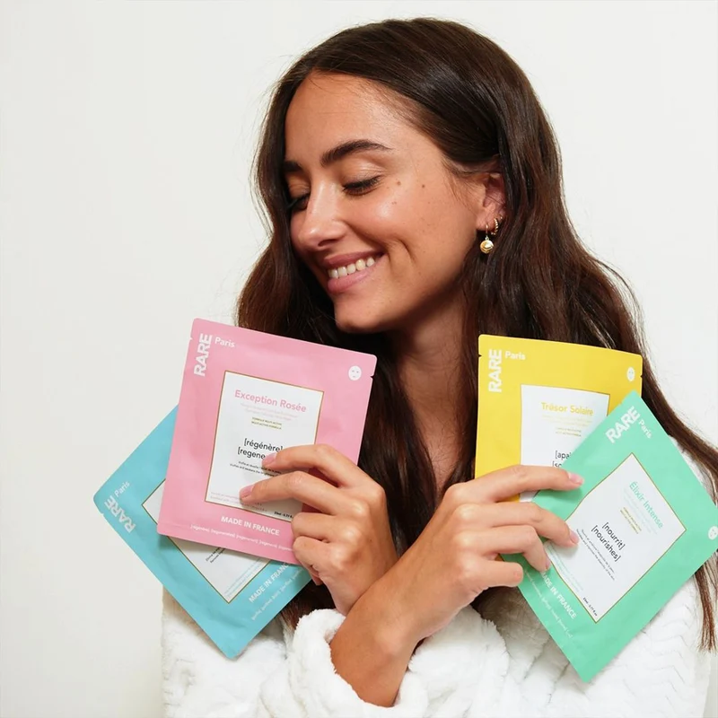 4 masques de beauté Rare Paris