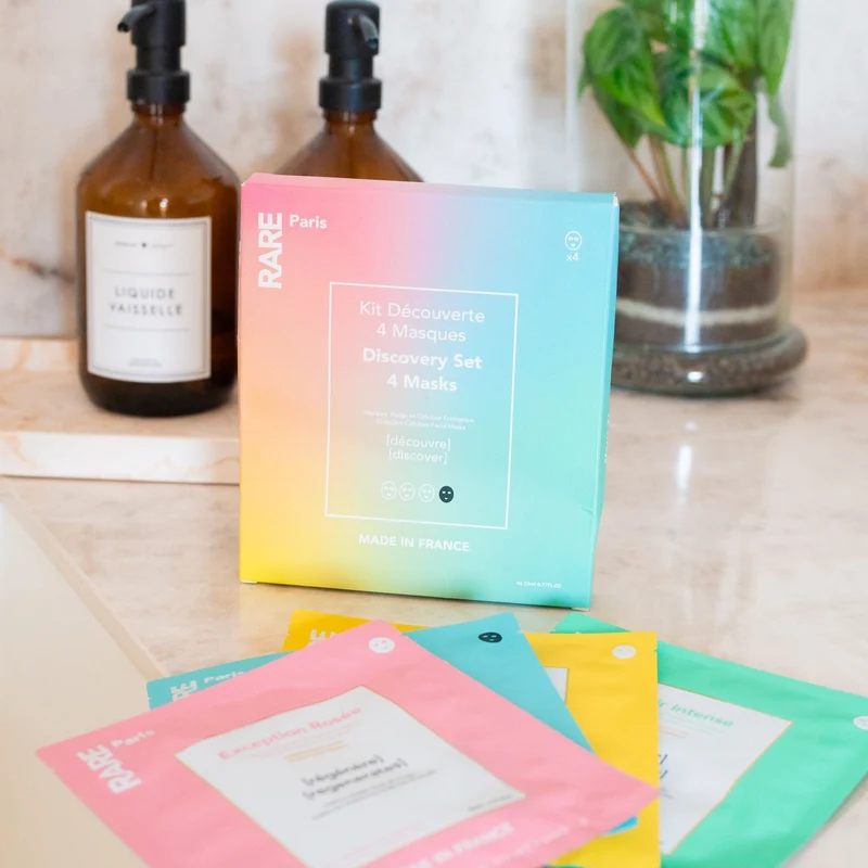 4 masques de beauté Rare Paris