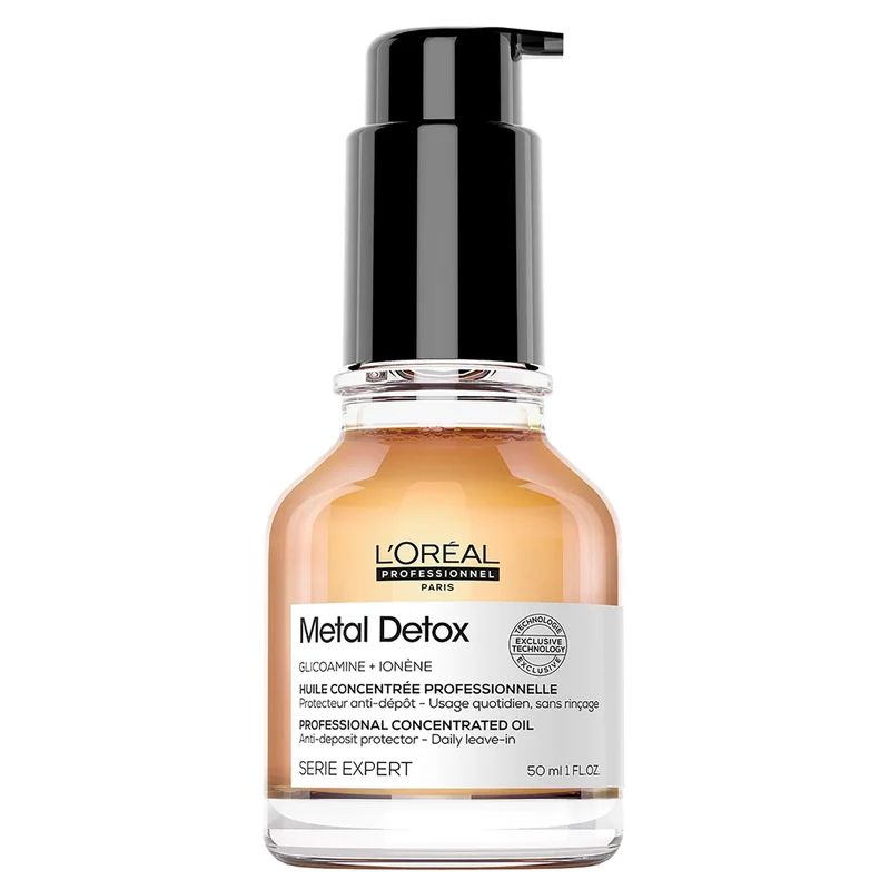 Huile Concentrée Protectrice Metal Detox L'Oréal Professionnel 50 ML