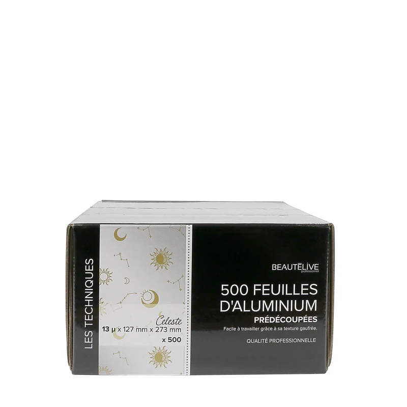 Alu 500 Feuilles Prédécoupées 127x273mm