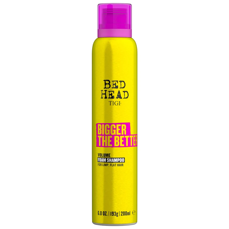 Shampoing Mousse Bigger The Better Tigi Bed Head 200 ML