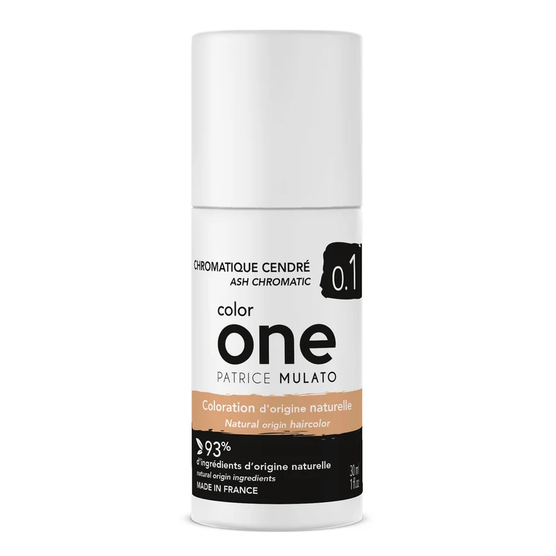 Coloration Naturelle 0.1 Cendré Chromatique Color One Mulato 30 ML
