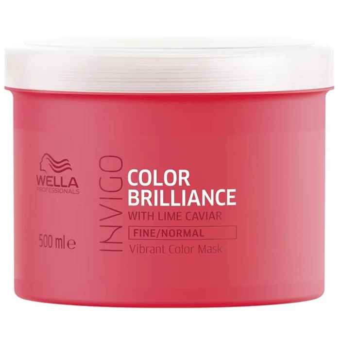 Masque Color Brilliance Invigo Cheveux Fins Wella 500 ML