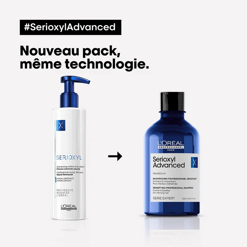 Shampoing Serioxyl Advanced L'Oréal Professionnel 300 ML