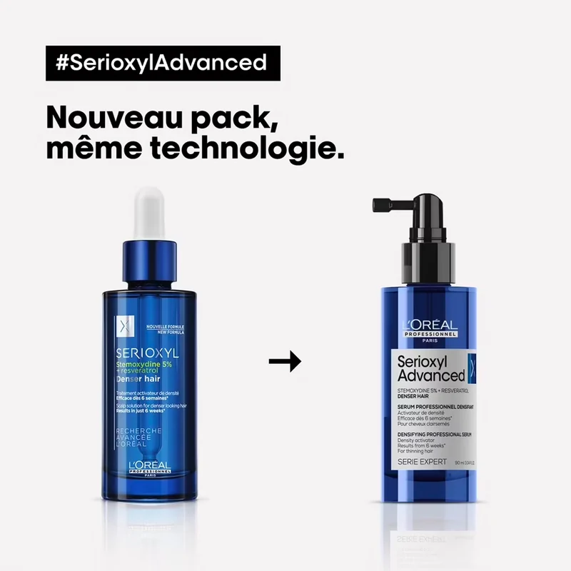 Sérum Densifiant Denser Hair Serioxyl Advanced L'Oréal Professionnel 90 ML