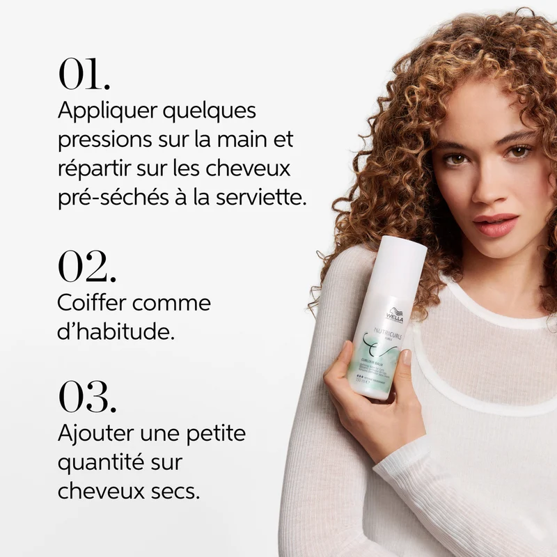Baume de Définition des Boucles Curlixir Balm Nutricurls Wella 150 ML