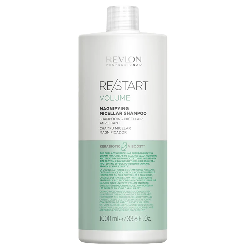 Shampoing Volume Micellaire Amplifiant Re/Start Revlon 1 Litre