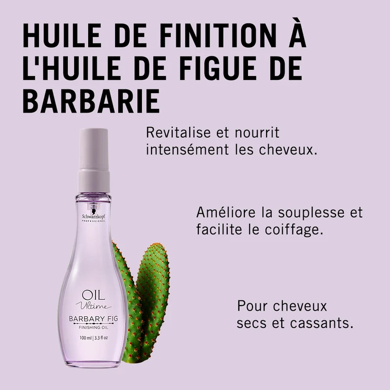 Huile Finition Figue de Babarie Oil Ultime Schwarzkopf Professional 100 ML