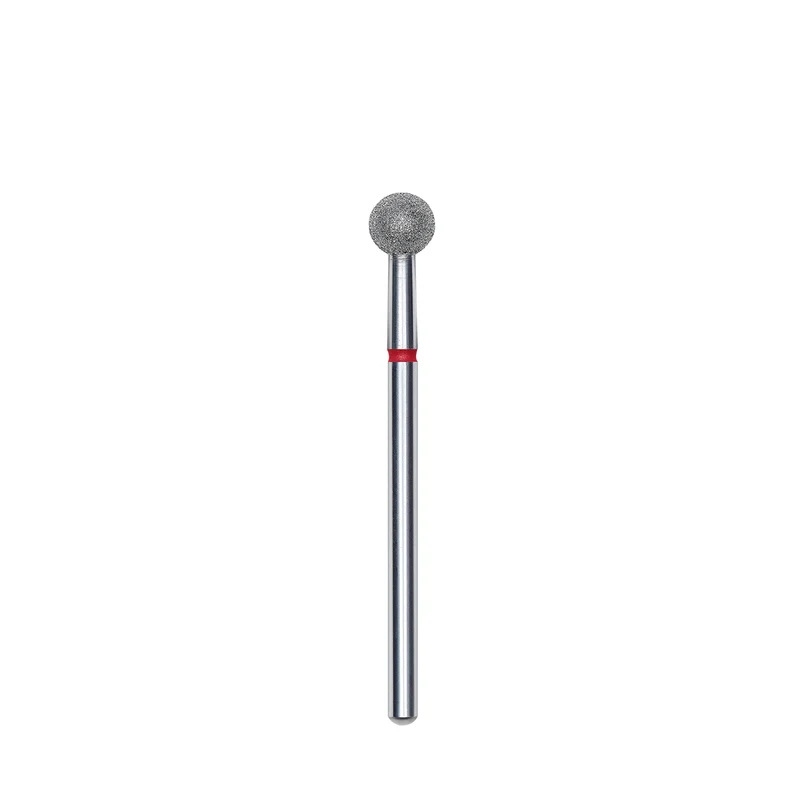 Embout Diamant Boule Rouge Diamètre 5mm