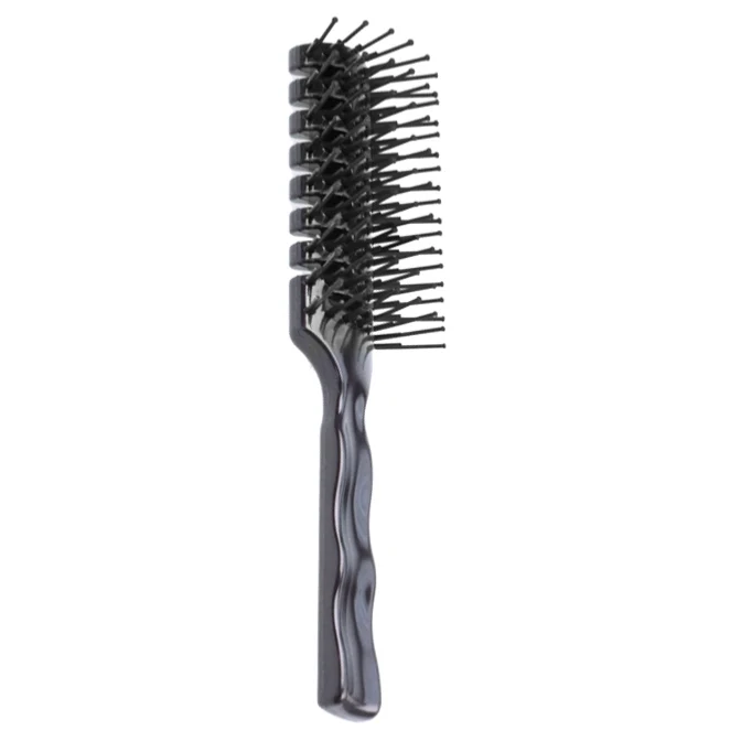 Brosse Afro perlée Noir Mezzo