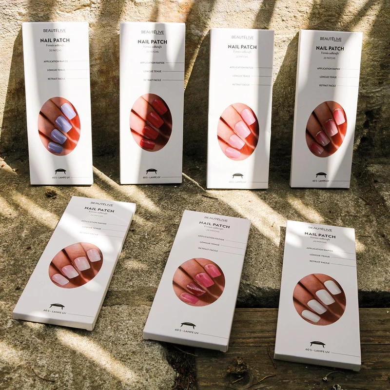 Vernis Adhésifs Nail Patchs X20