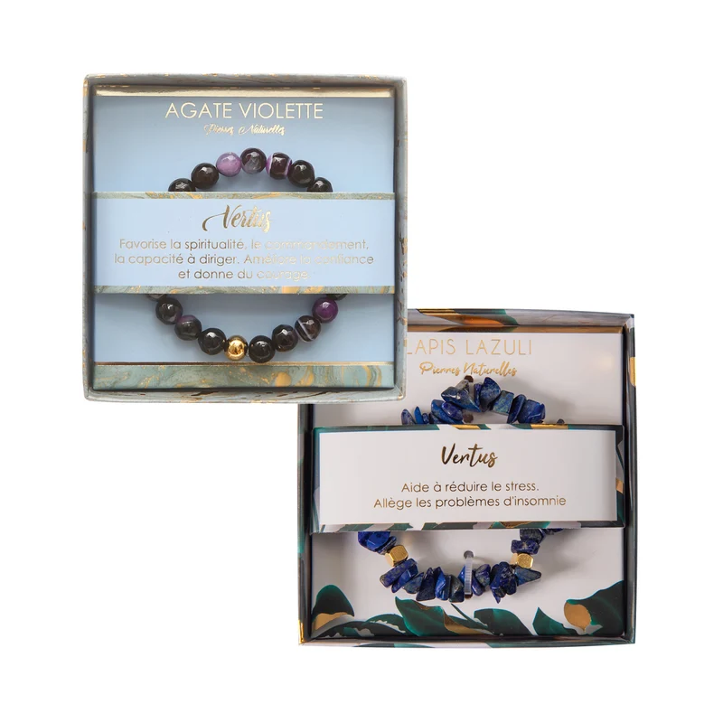 Bracelet pierres naturelles