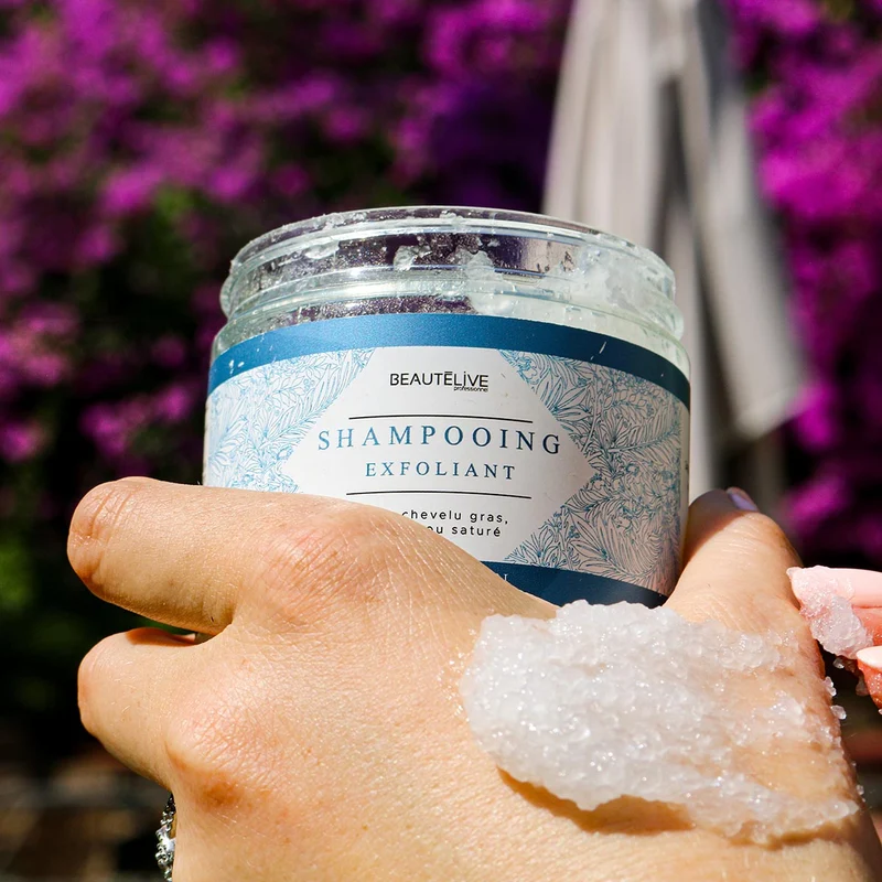 Shampoing Exfoliant Sel Marin