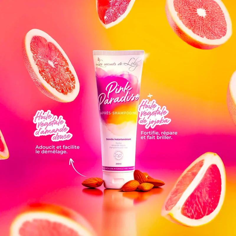 Après-Shampoing Pink Paradise - Les Secrets de Loly 250 ML