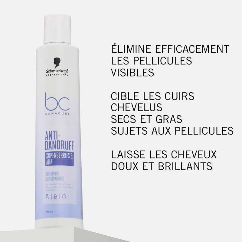 Shampoing BC Scalp Anti Dandruff Schwarzkopf 250 ML