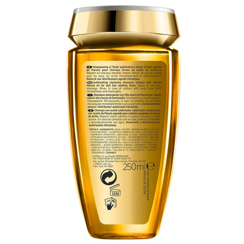 Bain Elixir Ultime Kérastase 250 ML