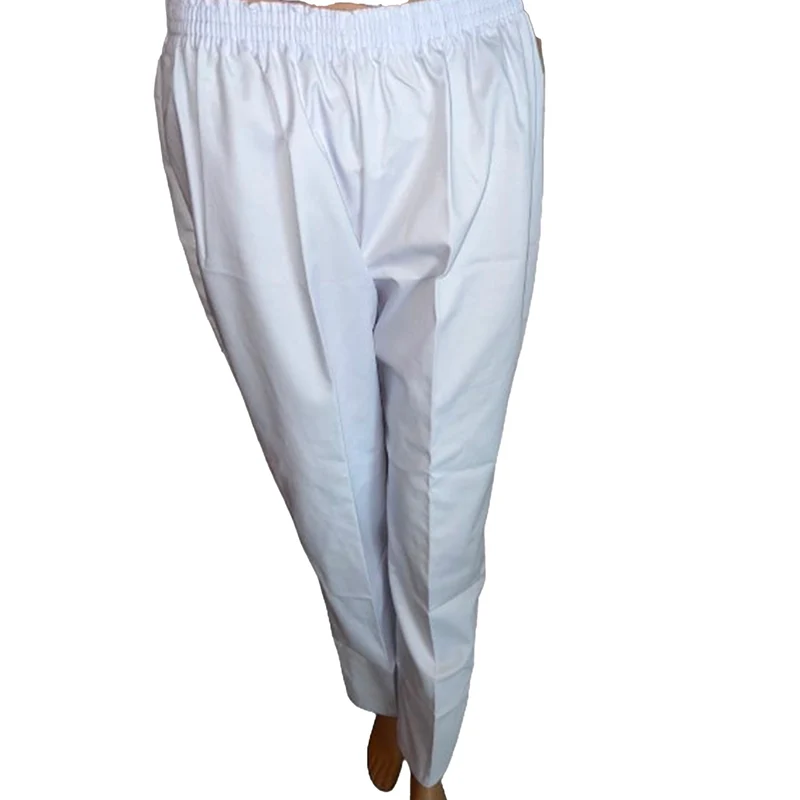 Pantalon Blanc Elastique Sans Poche