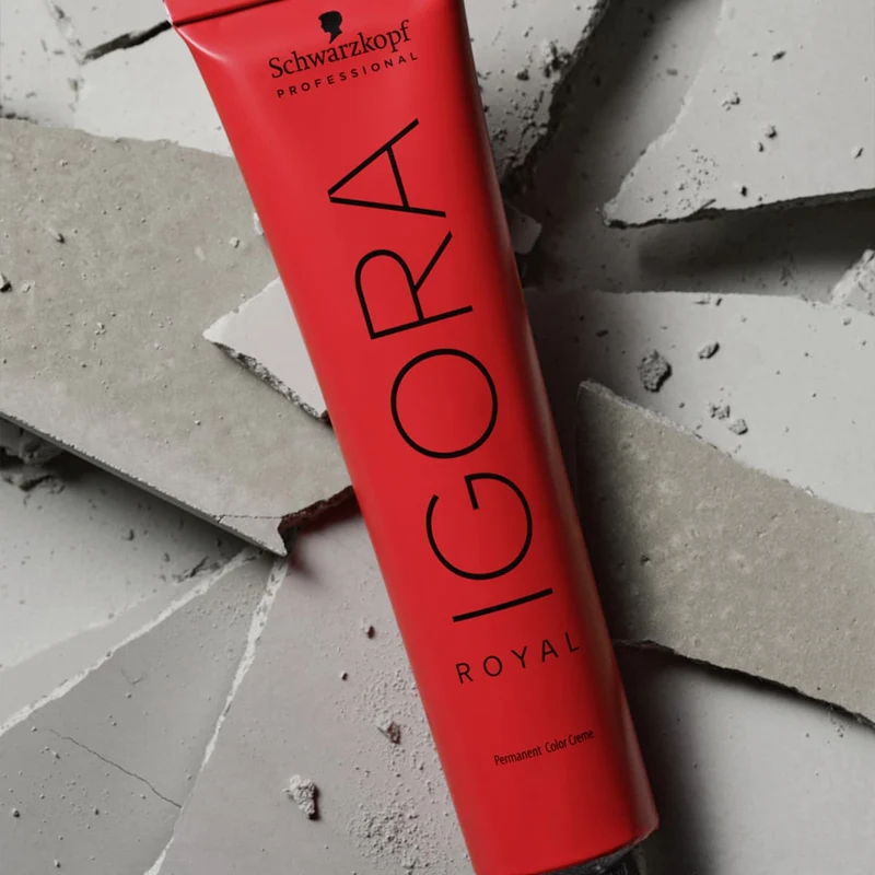 Coloration Permanente Cendrée Cool Igora Royal Cool