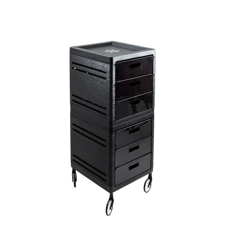 Table de service coiffure My 6 tiroirs Noir