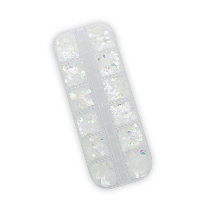 Sequin Nail Art effet Aurora