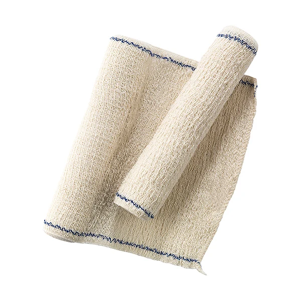 2 bandes de crêpes pur coton, tissu élastique