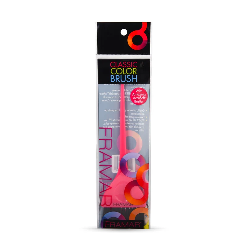 Pinceau Coloration Classique Rose