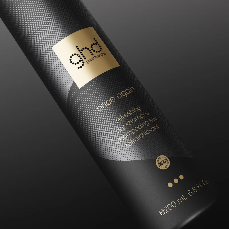 Ghd Once Again Refreshing Dry Shampoo 200ml - shampooing sec rafraîchissant léger