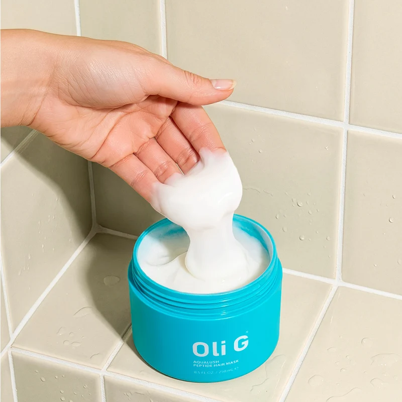 Oli G Aqualush Peptide Fiber Mask 250ml - masque hydratation moléculaire