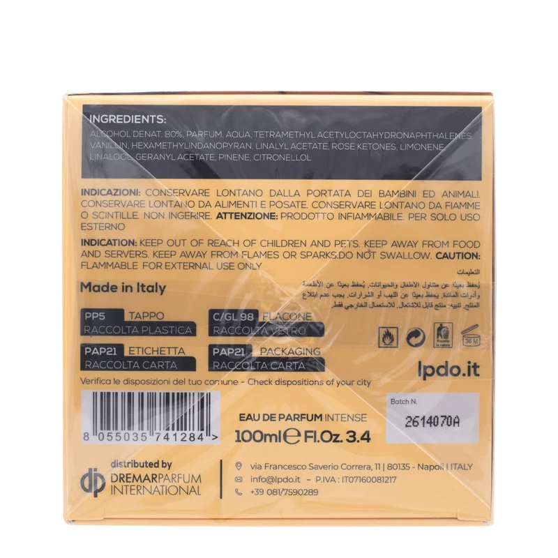 Lpdo Eau de Parfum Secret Tonka 100ml - parfum
