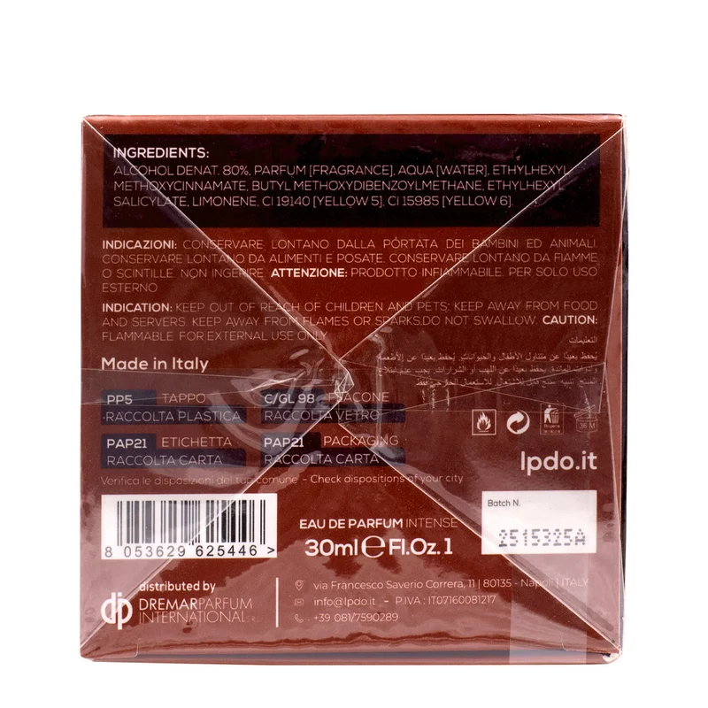 Lpdo Eau de Parfum Delirè Rouge 30ml - parfum