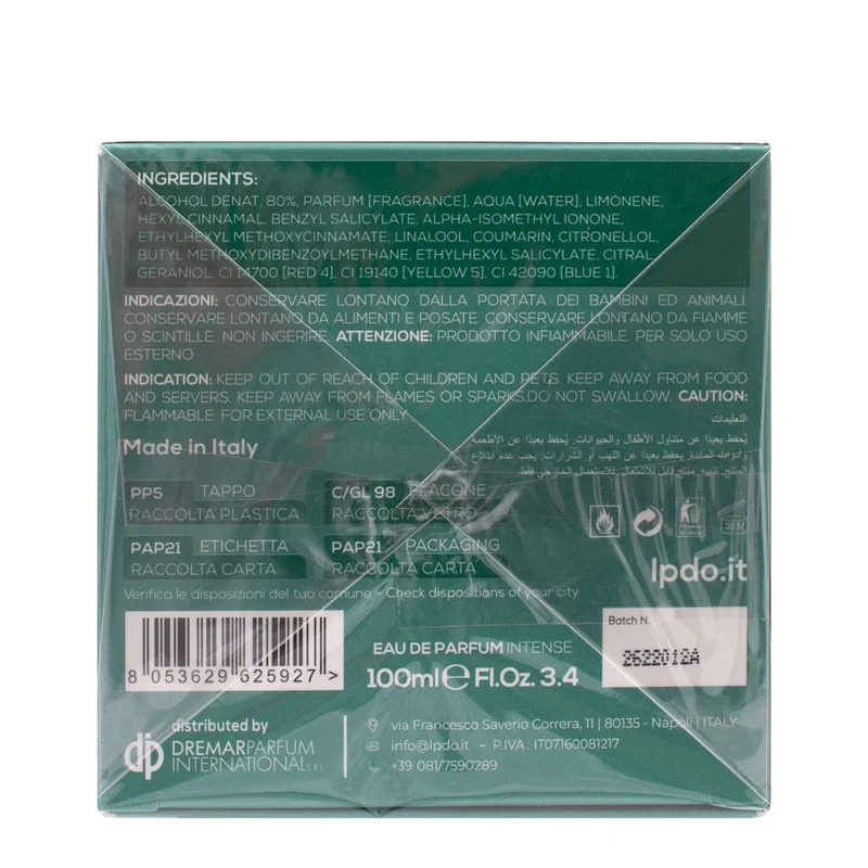 Lpdo Eau de Parfum Jardin Imperial 100ml - parfum