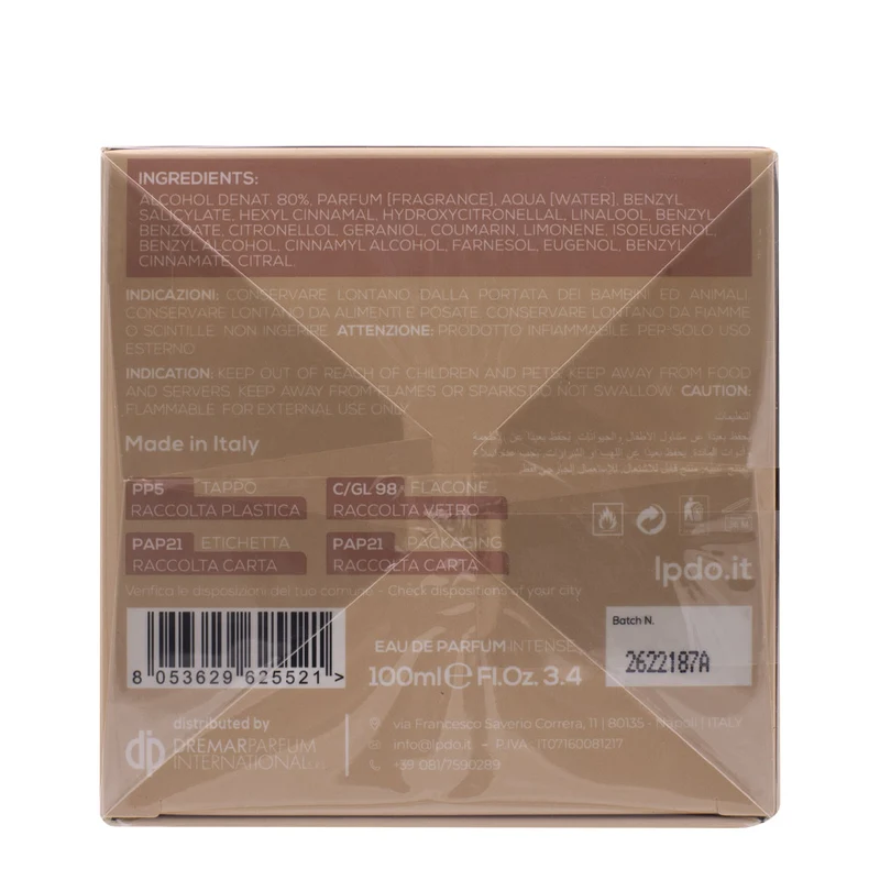 Lpdo Eau de Parfum Royal Tiarè 100ml - parfum