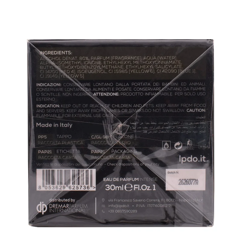 Lpdo Eau de Parfum Hash Intense 30ml - parfum