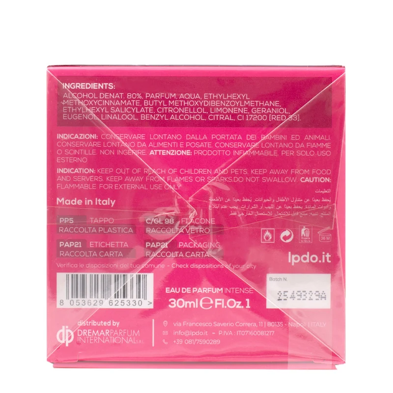 Lpdo Eau de Parfum Rose Sensuelle 30ml - parfum