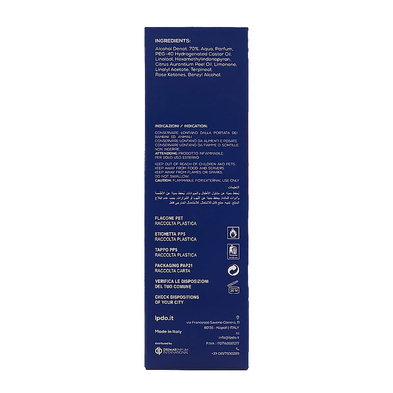 Lpdo Hair & Body Spray Pesca Crumble 250ml - eau parfumée