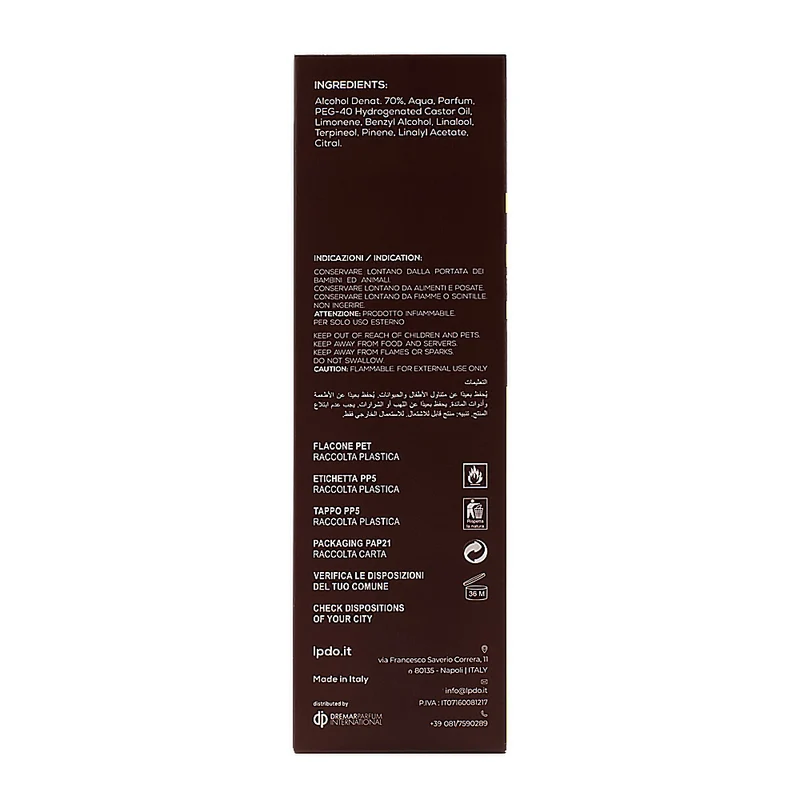 Lpdo Hair & Body Spray Choco Brownie 250ml - eau parfumée