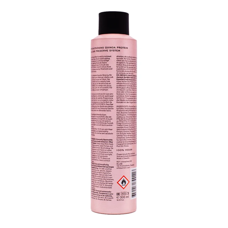 Stockholm Sweden Ref Hold & Shine Spray N°545 300ml - spray tenue et brillance