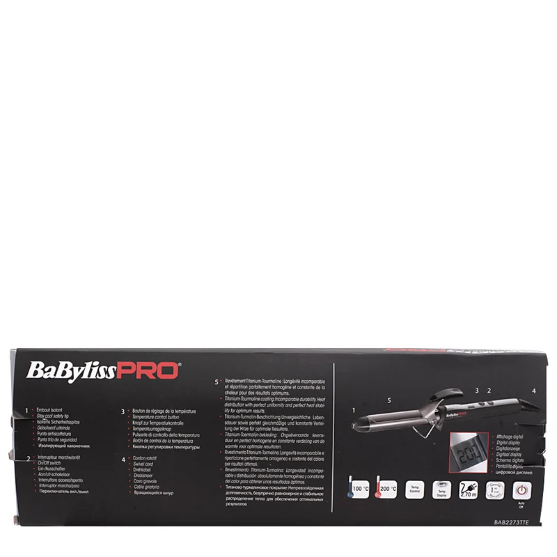 Hair Gallery Resi Come Nuovi Babyliss Pro Titanium Tourmaline 25mm - imballaggio lievemente danneggiato