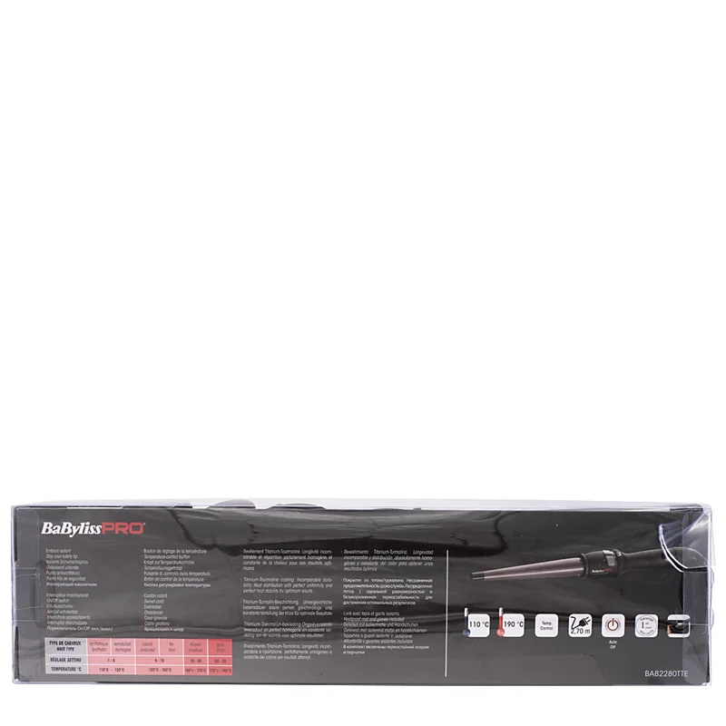 Hair Gallery Resi Come Nuovi Babyliss Pro Ferro Arriciacapelli Conico 25mm /13mm - imballaggio lievemente danneggiato