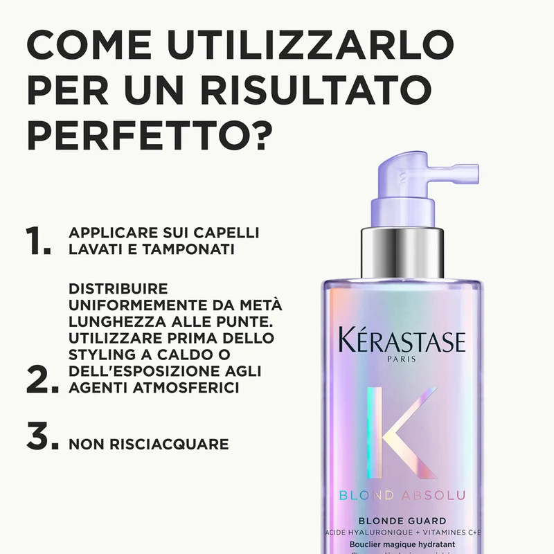 Kerastase Blond Absolu Guard 190ml - leave-in hydratant cheveux blonds