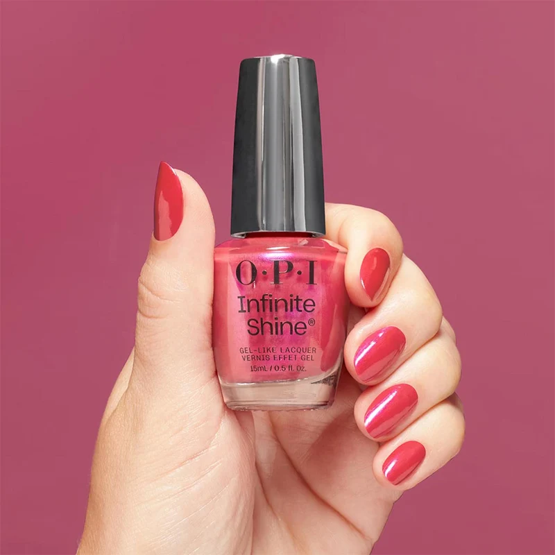 OPI Nail Laquer Infinite Shine ISLM23 Strawberry Margarita 15ml - vernis à ongles longue durée