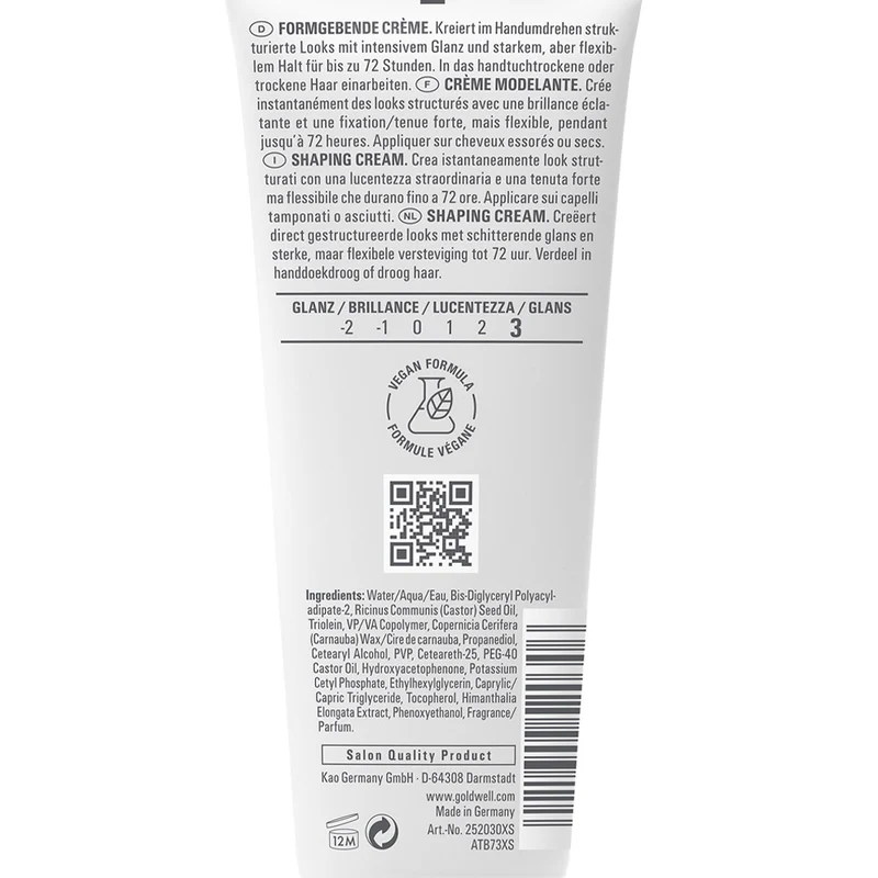 Goldwell Stylesign Shaping Cream 75ml - crème coiffante