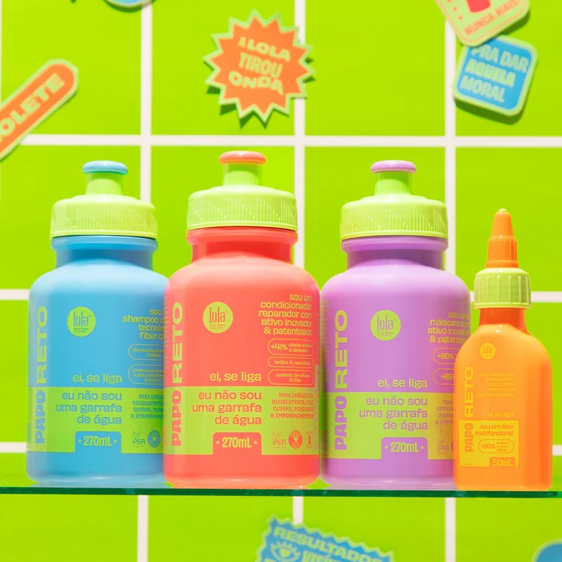 Lola From Rio Papo Reto Shampoo 270ml - shampoing quotidien