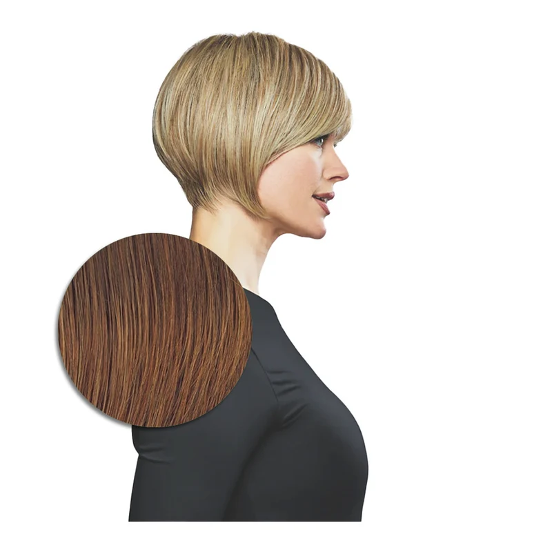 Hairdo Cool Crop Perruque Marron Rubis Moyen - perruque coupe courte