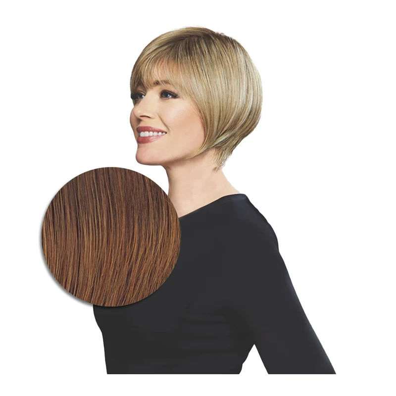Hairdo Cool Crop Perruque Marron Rubis Moyen - perruque coupe courte