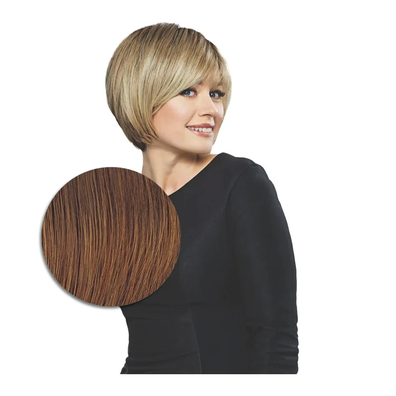 Hairdo Cool Crop Perruque Marron Rubis Moyen - perruque coupe courte